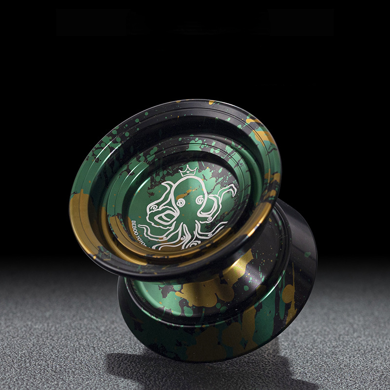 メタルヨーヨー マジックヨーヨー プロフェッショナル アルミ合金 無反応ヨーヨー 10 ボール U ベアリングヨーヨー 上級プレイヤー向け おもちゃ 子供用ヨーヨー