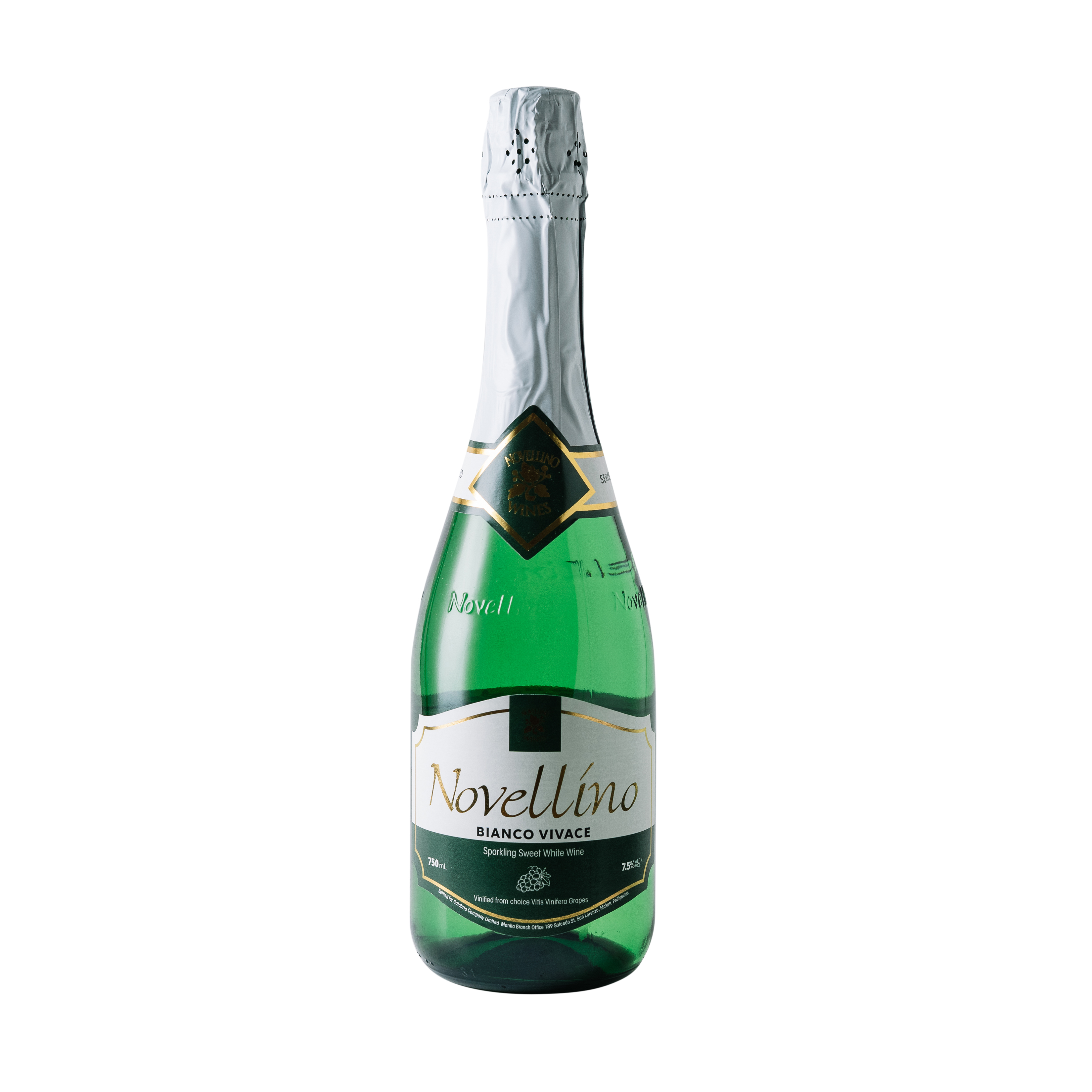 Novellino Bianco Vivace Sparkling White Wine 750ml Bottle 7.5% Alcohol