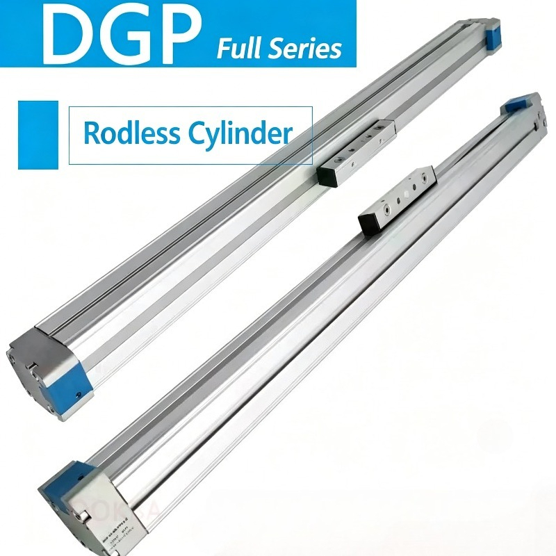 DGPシリーズ 空気 DGP-32 ストローク 1100 1200 1300 1400 1500mm DGC-32-1100/1200/1300/1400/1500 空気圧ロッドレスシリンダ