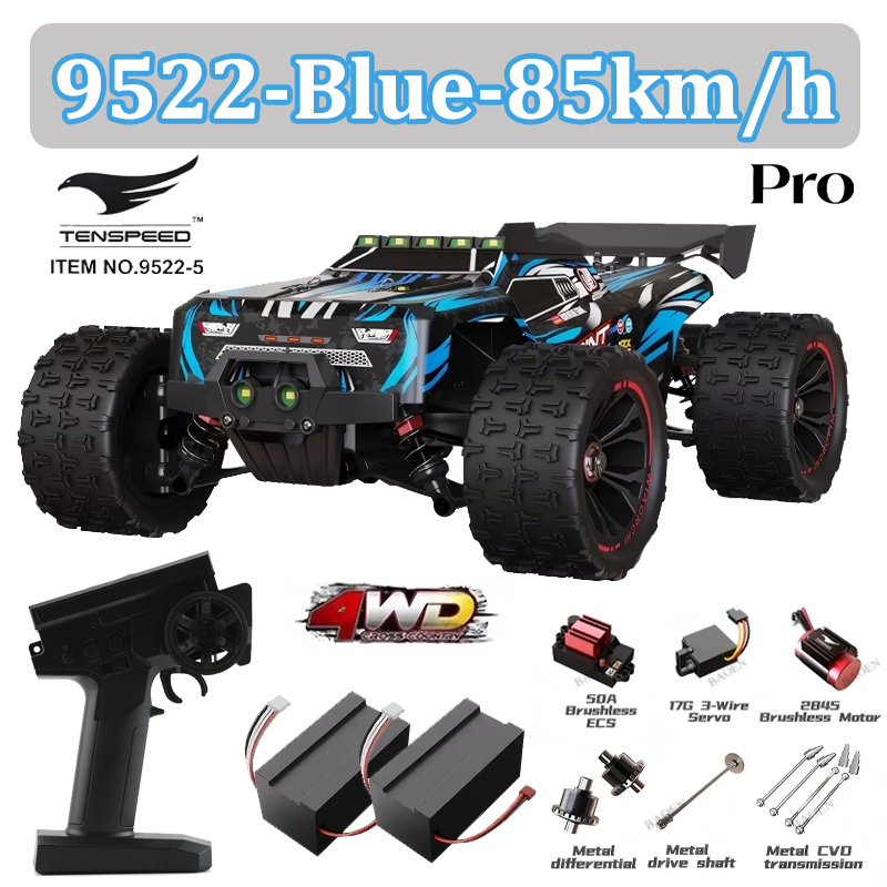 Wltoys 1:16 85KM/H または 50KM/H 4WD RC カー LED リモートコントロールカー付き高速ドリフトモンスター 4x4 トラック子供のおもちゃキッズギフト用