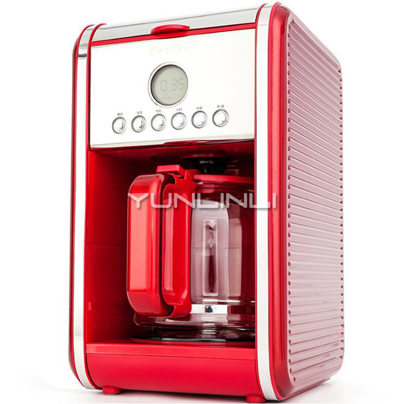 半自動ドリップコーヒーメーカー家庭用アメリカーノコーヒーマシン1.8Lインテリジェントドリップコーヒーマシン