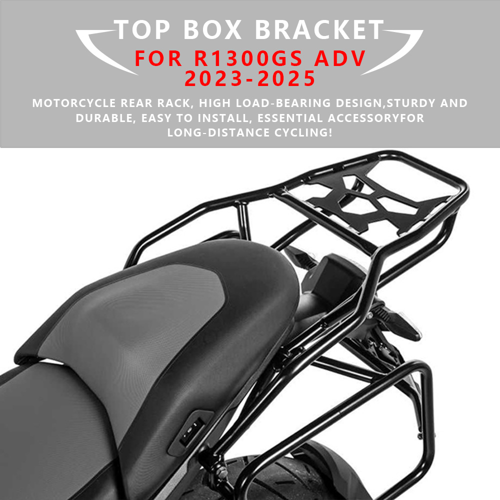 MTKRACING BMW R1300GS ADV 2023-2025 オートバイリア荷物ラックカーゴホルダートップボックスキャリアシェルフブラケットアクセサリー