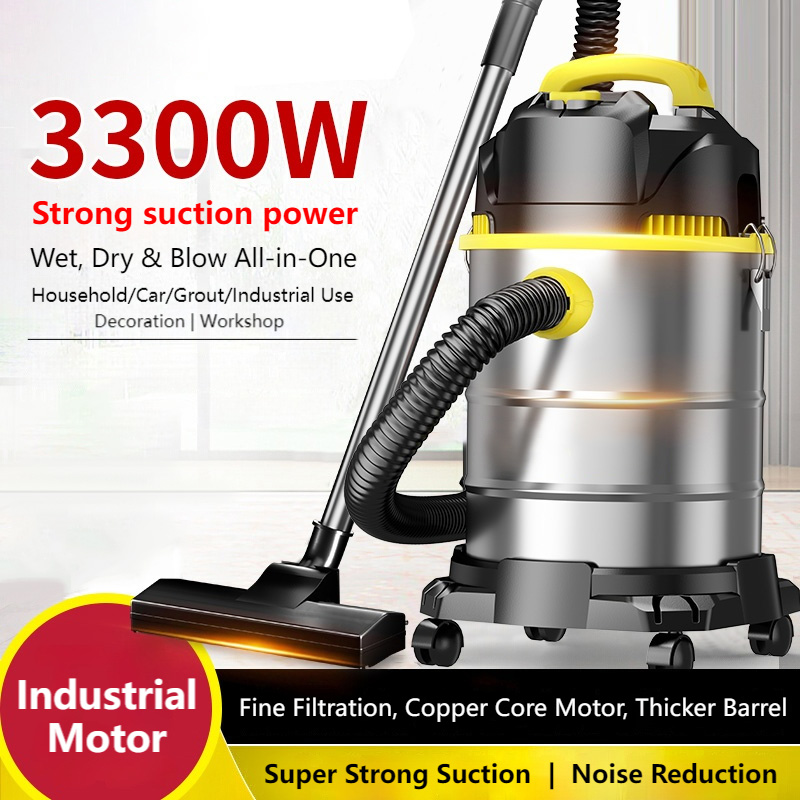30/40L 多機能 3200-3300 ワット電源掃除機ウェットおよびドライ使用クリーナー家庭用車商業産業真空機
