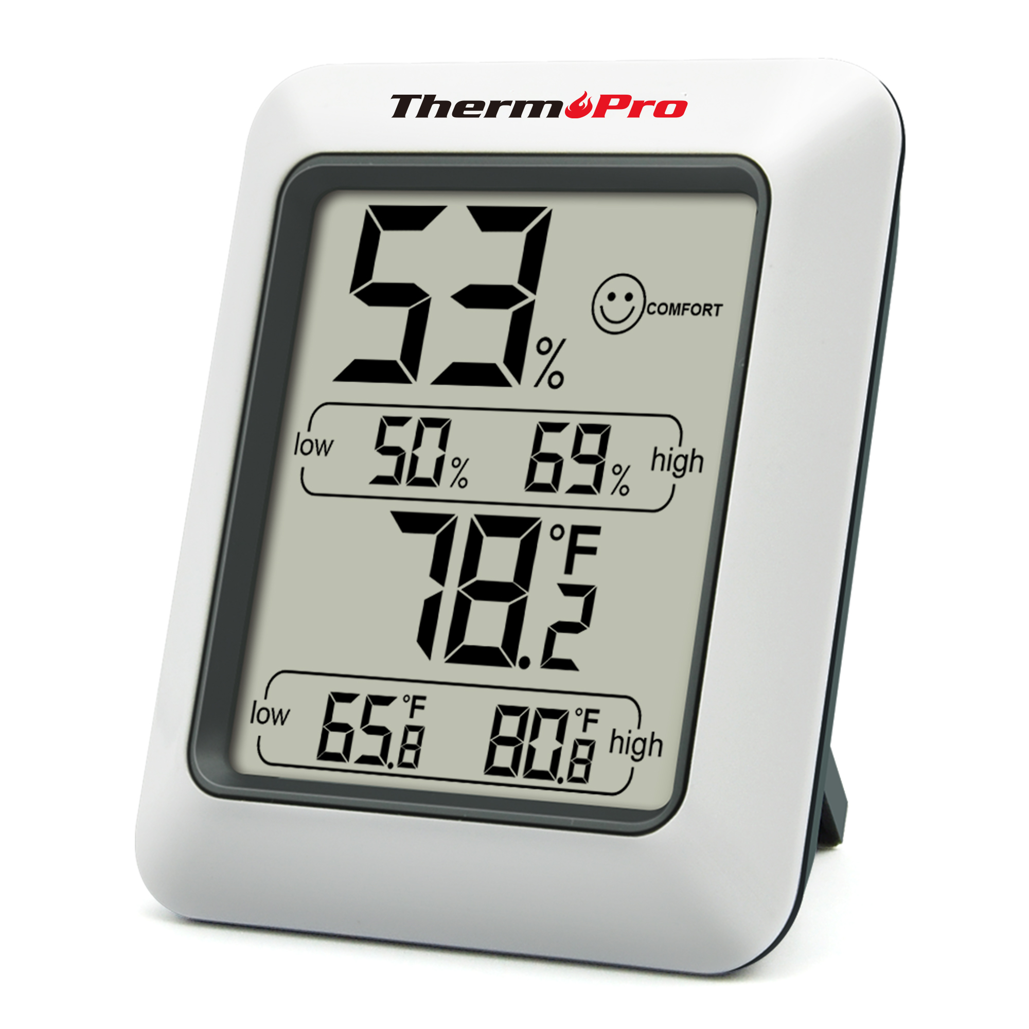Thermopro TP50 デジタル温度計湿度計屋内電子環境室温度計家庭用気象ステーション