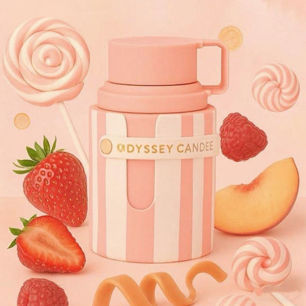 Armaf Odyssey Candee EDP 100ml (3.4 液量オンス)、女性のためのスイート フローラル フルーティの香り、スペシャル エディション