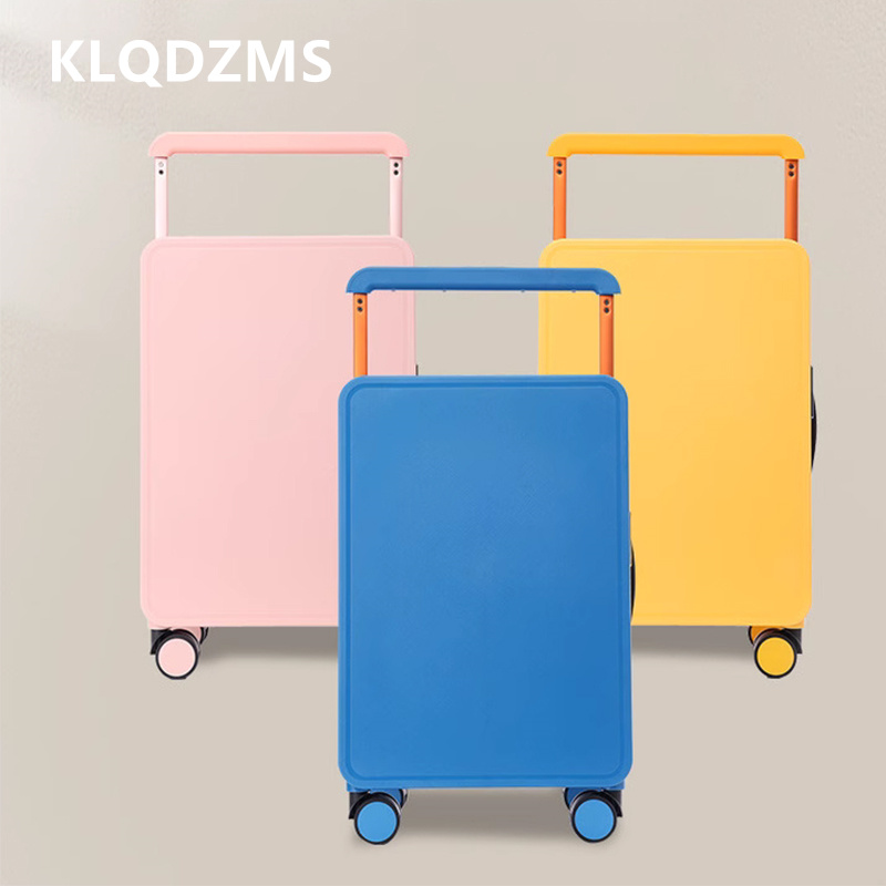 KLQDZMS 荷物 ABS PC 搭乗ボックス 20 "24" 大容量カートケースカートスタイルトラベルバッグ 26 インチユニバーサルホイールスーツケース