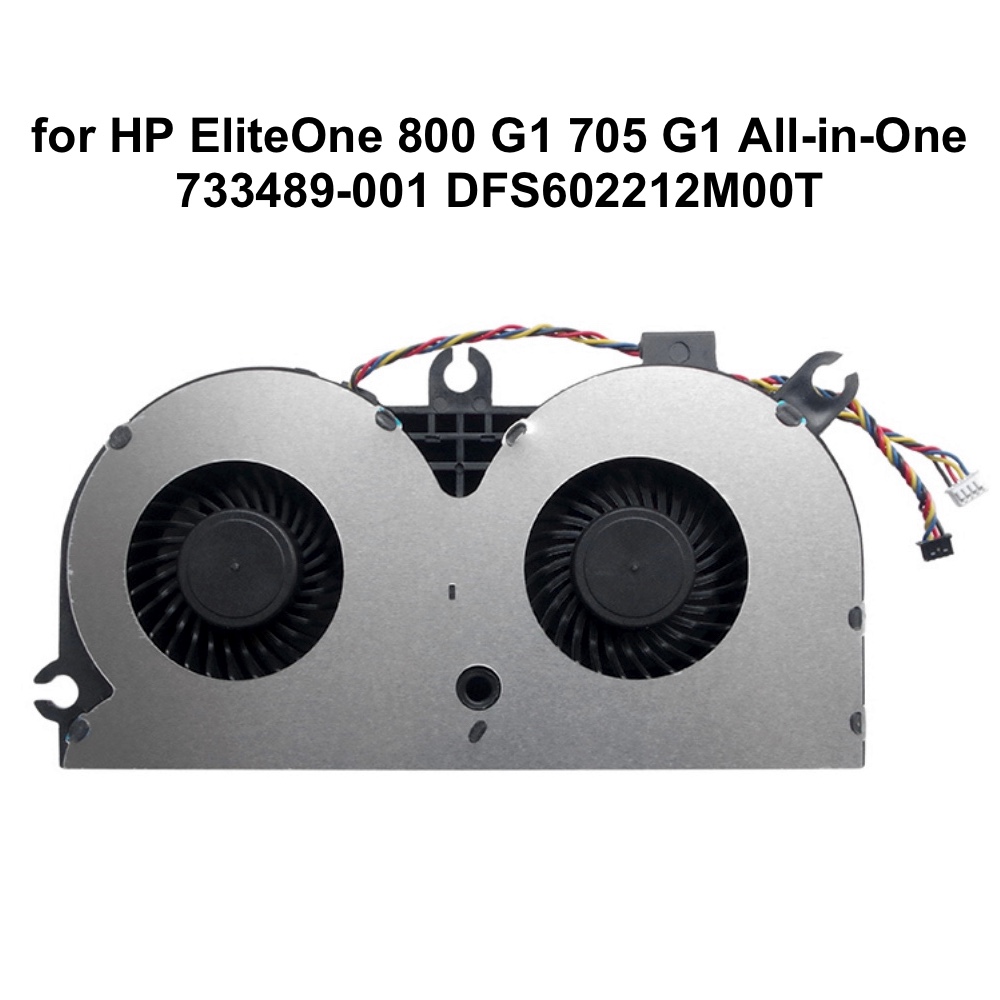 AIO CPU 冷却ファン HP EliteOne 800 G1 705 G1 オールインワン 733489-001 DFS602212M00T コンピューター PC クーラー MF80201V1-C010-S9A