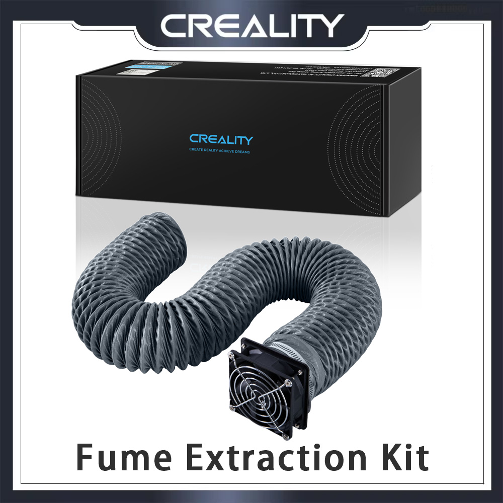 Creality ヒューム抽出キット ファン インターフェイス付き 3D プリンタ エンクロージャおよびレーザー彫刻機エンクロージャの効率的な換気