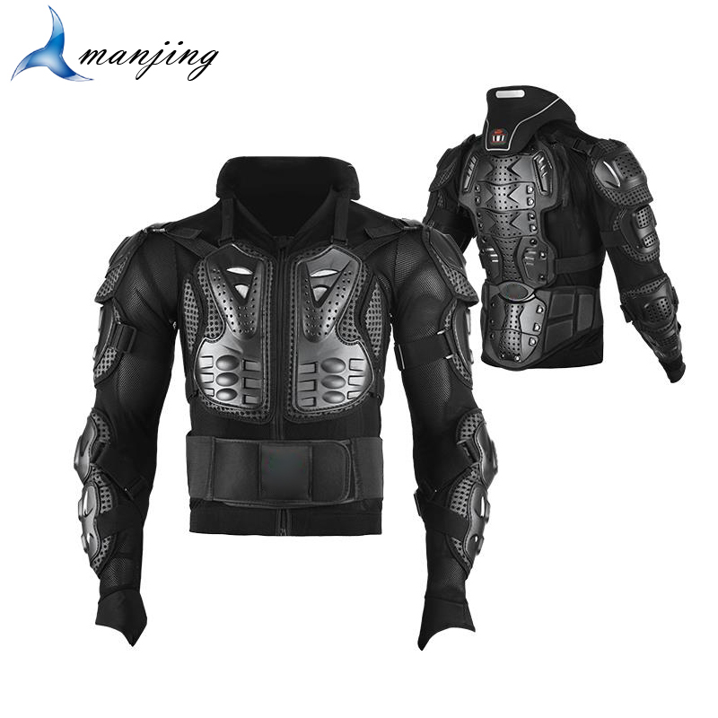 大人の MotocrossArmor 通気性オートバイ保護ジャケットネックブレースダウンヒルプロテクター騎士アウトドアスポーツ鎧
