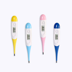 高品質で低価格、CE認証取得済みの、家庭用マルチカラー小型ポータブル液晶デジタル温度計。