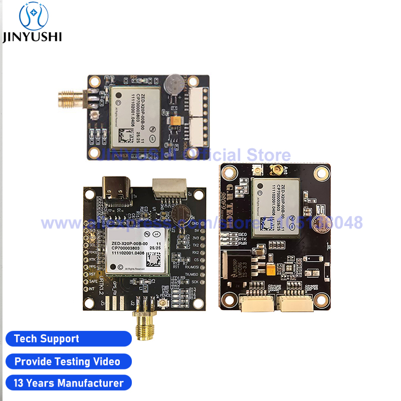GNSS RTK 受信機 ZED-X20P GPS モジュール高精度 ZED-X20P-00B センサー GPS BDS Glonass Galileo ではない ZED-F9P