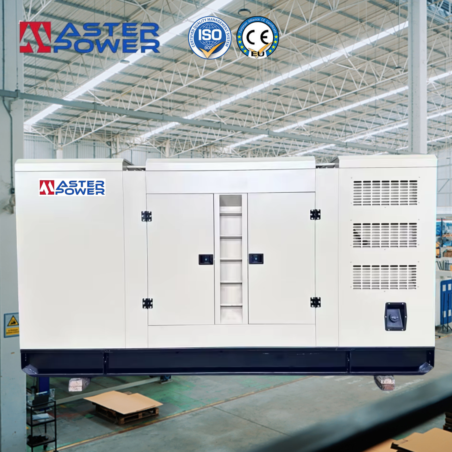 高品質サイレント発電機 40 Kva 30KW カミングス 4 ストローク小型屋外発電機ディーゼル発電所発電機セット