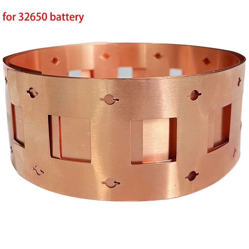 1 メートル 2P 銅ストリップ 0.2 ミリメートル厚さ 32650 32700 Lifepo4 バッテリー接続ピース 32650 バッテリー Diy 接続銅ストリップ
