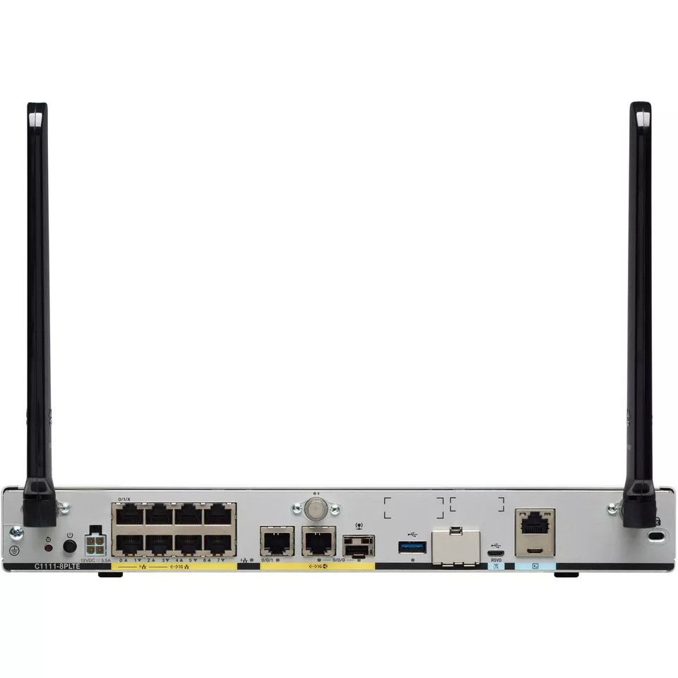 ISR1100 シリーズ 8 ポート デュアル GE イーサネット ネットワーク ルーター C1111-8PLTELA