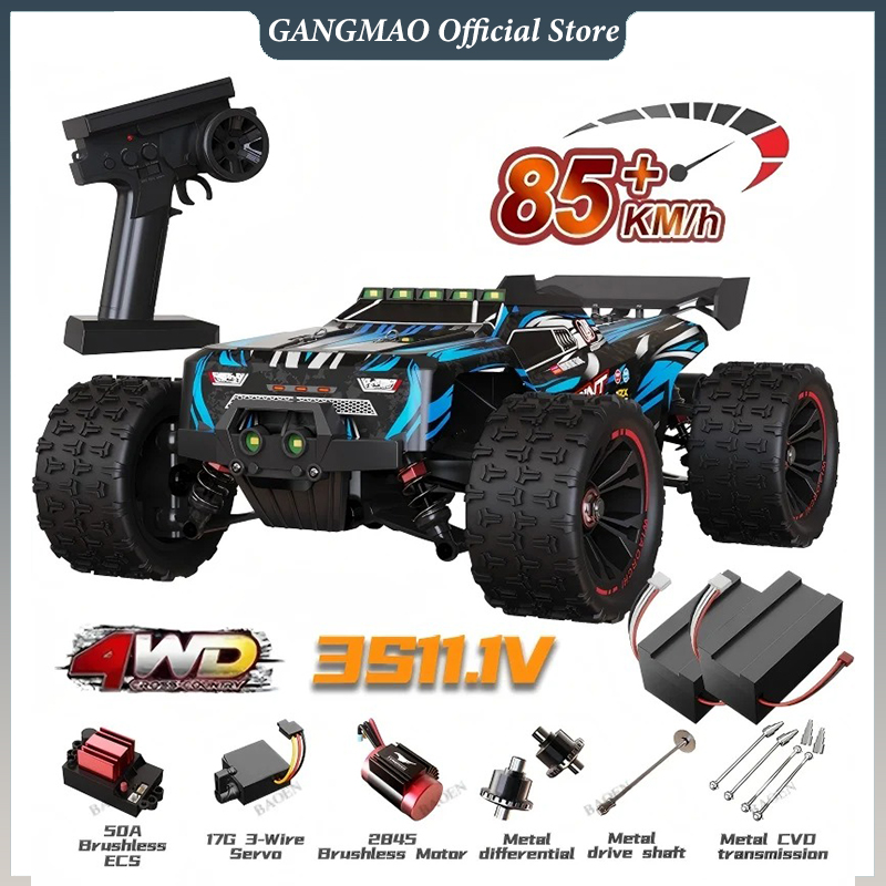 9522PRO 85KM/H 高速 RC カーブラシレス 4WD オフロードドリフトリモートコントロールカー 1:16 プロレーシングカー SCY16101 16102