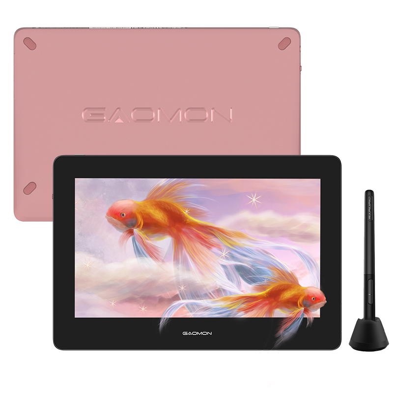 GAOMON PD1220 11.6 インチ ディスプレイ付きグラフィック タブレット – バッテリー不要のスタイラス、PC、Mac、Windows と互換性あり
