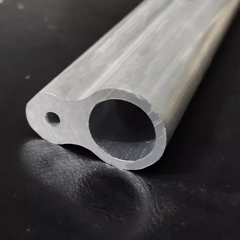 Double hole gourd shaped aluminum alloy pipe 8-shaped aluminum tube bar DIY tool materials