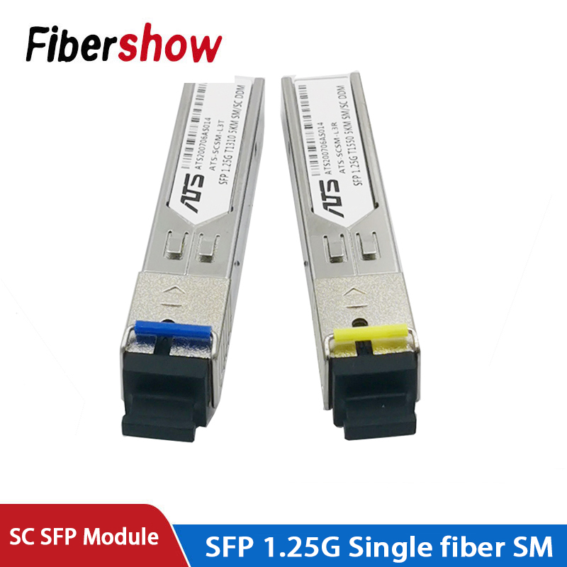 1.25G ギガビット SC BIDI SFP モジュール 10/20/40KM SM GBIC ジュニパースイッチ 10M/100M/1000M 光モジュールと互換性あり