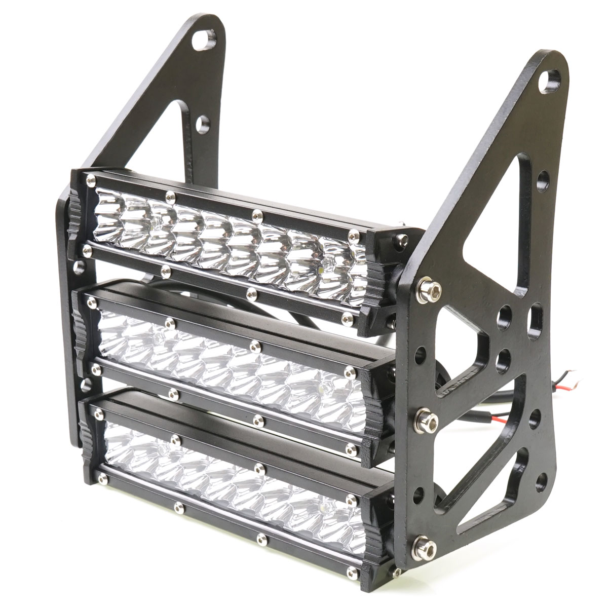 オートバイ防水 LED ライトヘッドライトキット取付ブラケット付きフロントフォークライトホンダ Grom MSX 125SF ドゥカティヴェノム