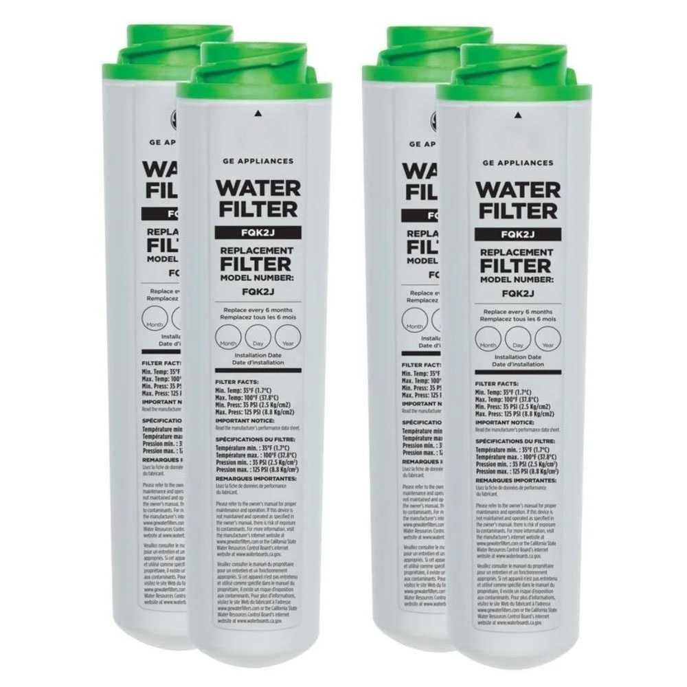 アンダーシンク水フィルター交換用 GE FQK2J FQK1K GXSV65R GQSV65R 300 ガロンデュアルフロー飲料水交換フィルター