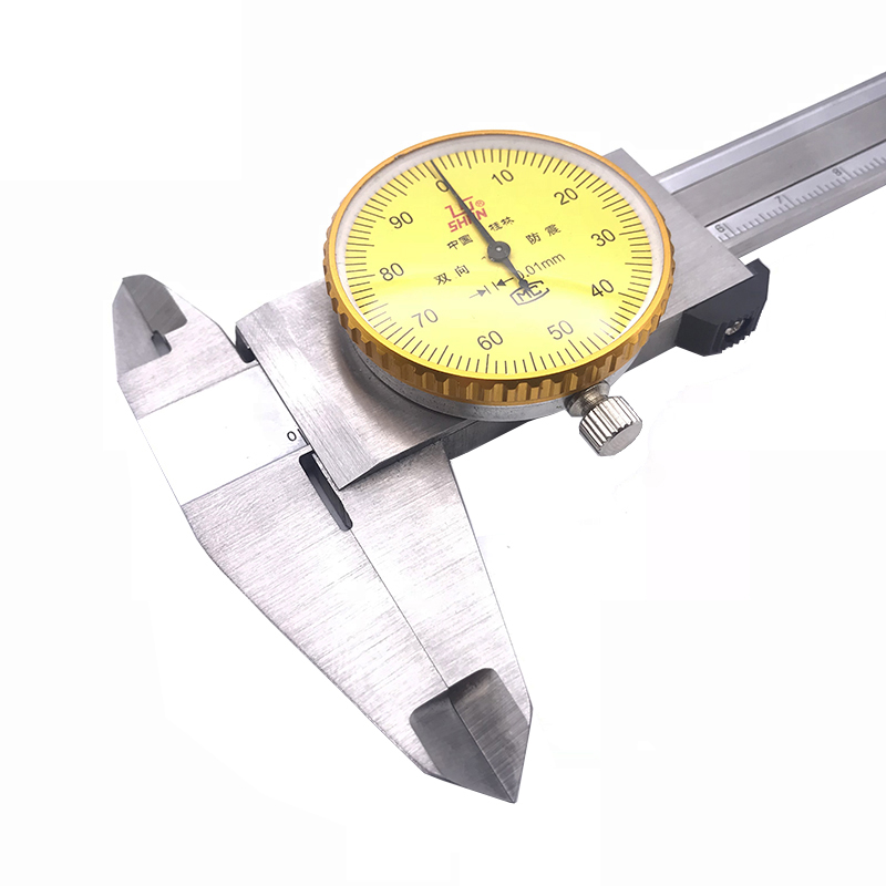 ダイヤルノギス 0-150 ミリメートル 0.01 ミリメートル 0-200 300 ミリメートル高精度工業用ステンレス鋼ノギス耐衝撃測定ツール