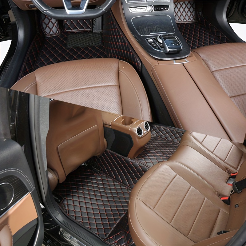 Car Floor Mat For Mercedes Benz W205 Copue W204 W206 W203 2007 2010 2011 2013 2014 2018 2020 2023 Man Auto Interior Accessories
