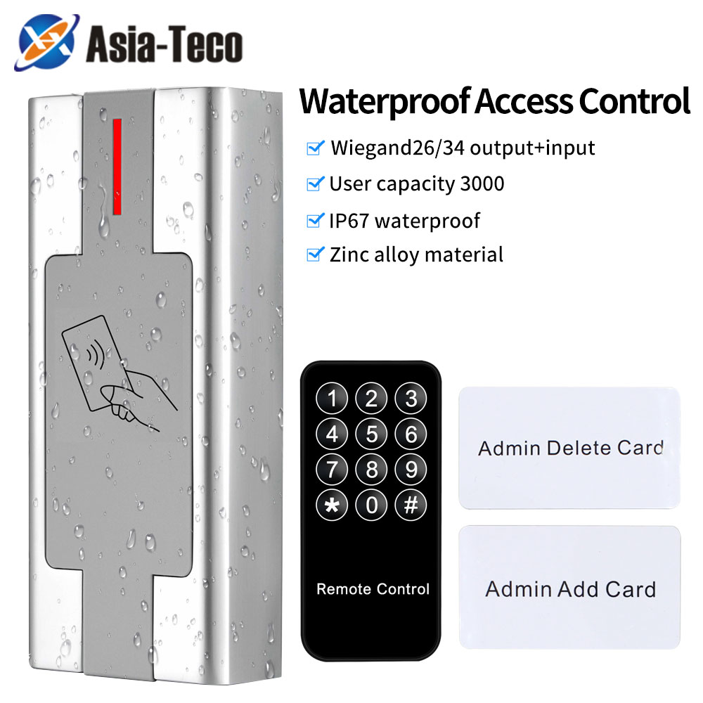 M1 防水 IP65 RFID EM カードリーダースタンドアロンキーパッドドアエントリーアクセス制御住宅商業電子ロック