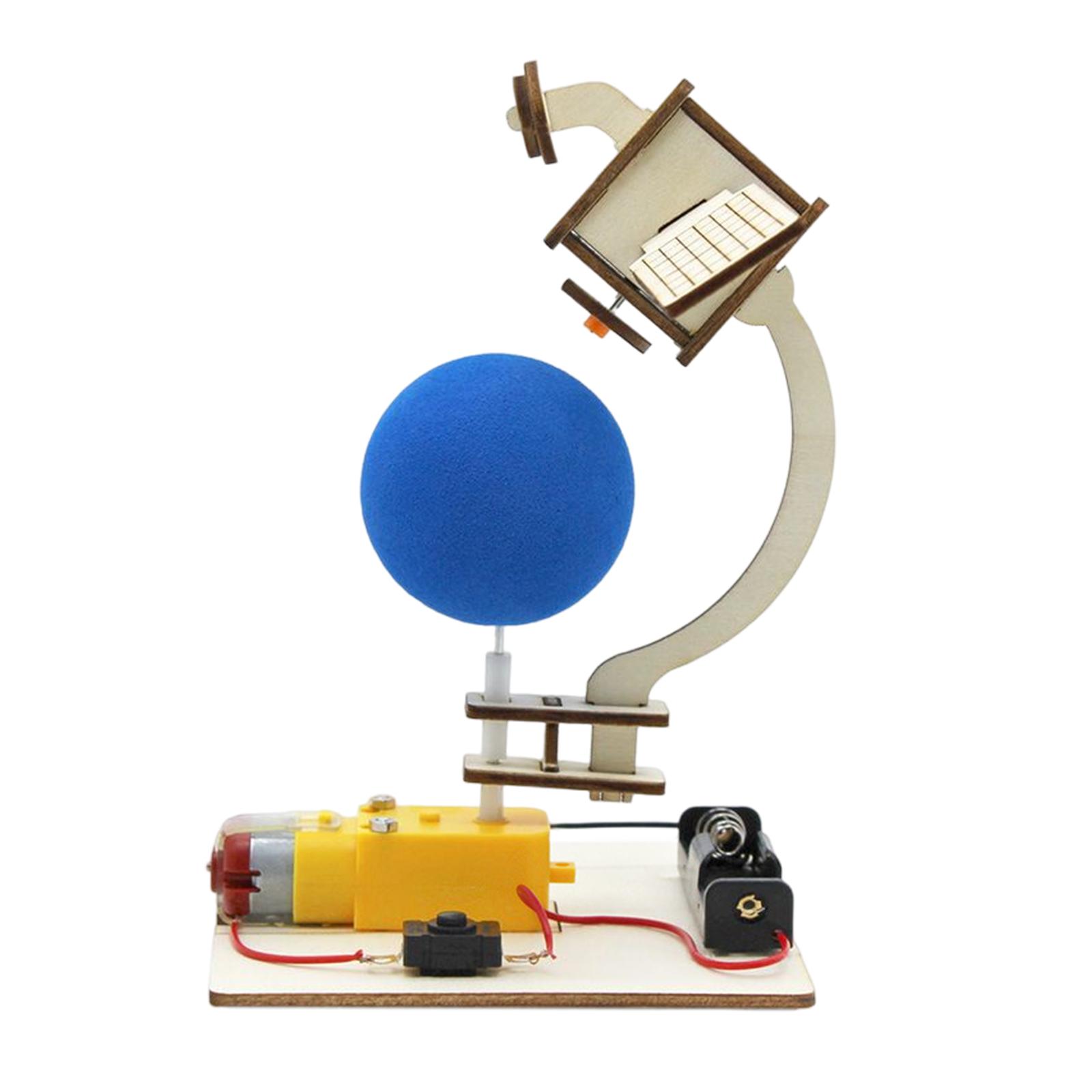 ホーム木製科学実験セット衛星ステムビルディングおもちゃ教育玩具学校用