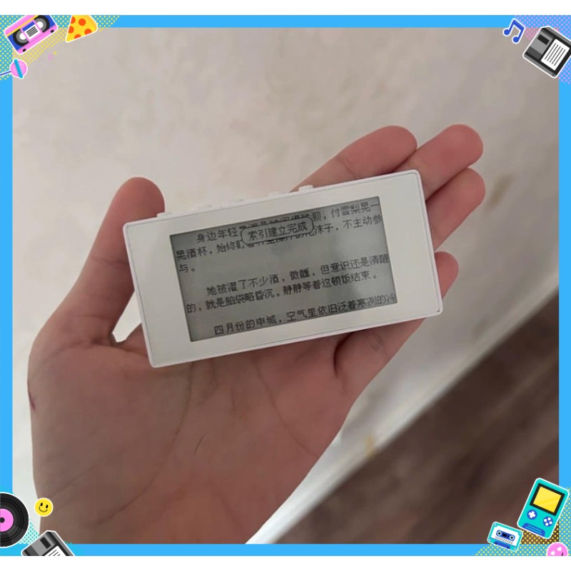 ミニ電子ブックリーダー 2.9 インチインクスクリーンパームバックライト電子ペーパー 32 ギガバイトポータブル 296 × 128 ピクセルタイプ C カスタマイズ可能なギフト