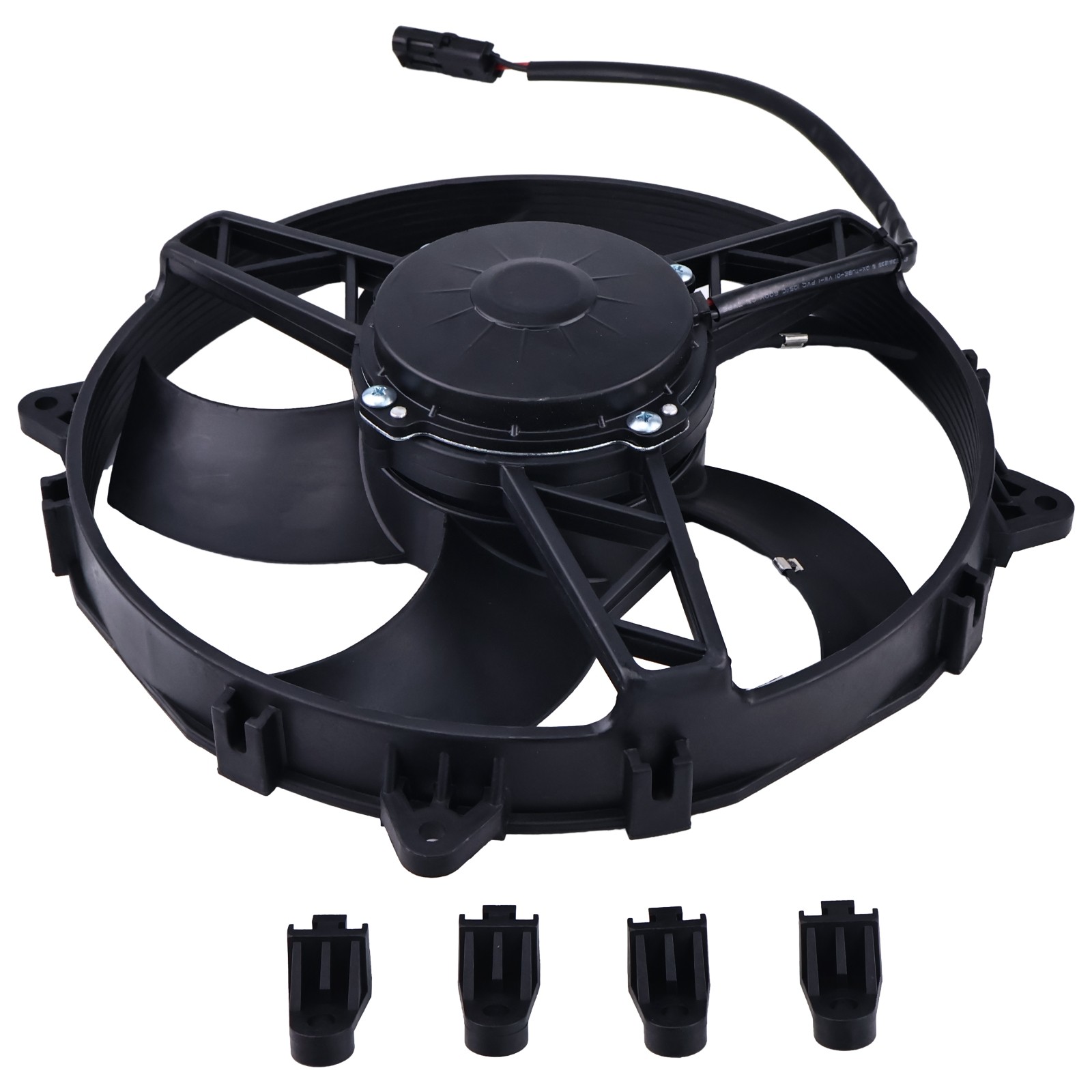 12V Aftermarket Spal VA26-AP50/C-68A Fan for Excavator Loader Dozer