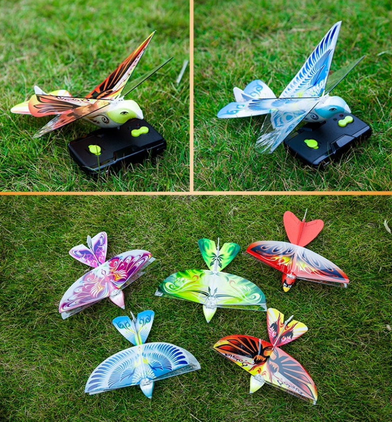 2.4 GHz RC 飛行機 RC 鳥リモートコントロールおもちゃ e-bird 飛ぶ鳥電子ミニ RC ドローンのおもちゃ誕生日プレゼントの男の子女の子