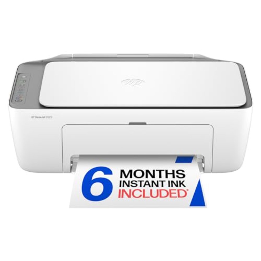 DeskJet 2923 ワイヤレス オールインワン カラー インクジェット プリンタ、スキャナ、コピー機、家庭用に最適、インスタント インクの 6 か月トライアル付属、A