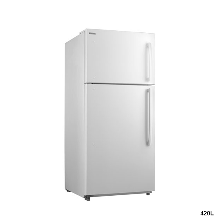 420L 家電冷蔵庫霜なしリバーシブルドアツイスト製氷機オプションの冷蔵庫冷凍庫ウォーターディスペンサー