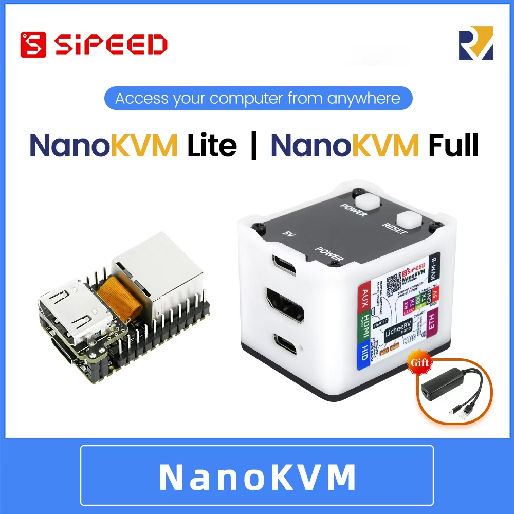 Sipeed NanoKVM PiKVM ミニ リモート コントロール 運用およびメンテナンス サーバー HDMI Raspberry Pi