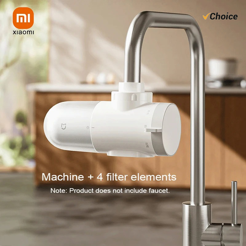 新しい XIAOMI Mijia 蛇口浄水器 2 家庭用キッチンタップ可視水フィルター活性炭パーコレーターシステム