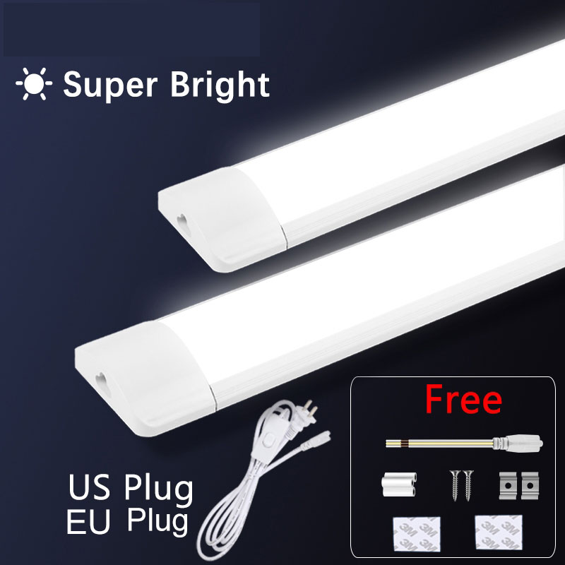 Led チューブライト 85-265v 10 ワット 20 ワット Led バーランプ 30/50 センチメートルチューブ天井壁ランプホーム屋内照明器具キッチン寝室