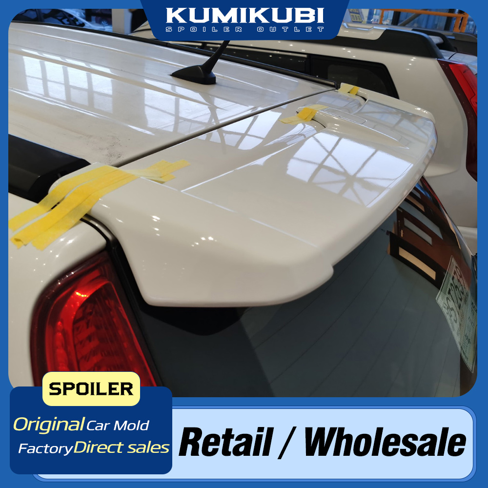 ルーフトップスポイラー 2007-2011 ホンダ CR-V CRV ファクトリースタイル ABS 未塗装ブラックハッチバックブーツデッキリップウィング利用可能