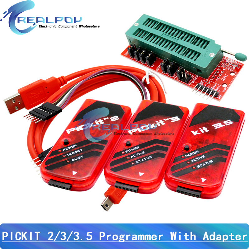 Pickit2 Pickit3 Pickit3.5 プログラマ PIC ICD2 Pickit 2 Pickit 3 Pickit 3.5 プログラミング アダプタ ユニバーサル プログラマ シート