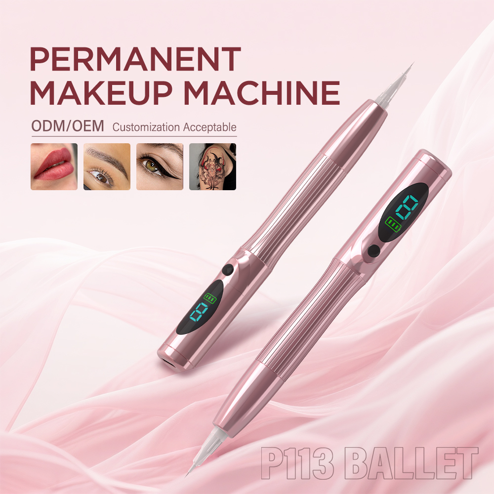 FAMISOO タトゥーマシン ワイヤレス PMU アートメイクデバイス眉毛アイライナーリップボディタトゥーペンガンタトゥー用品