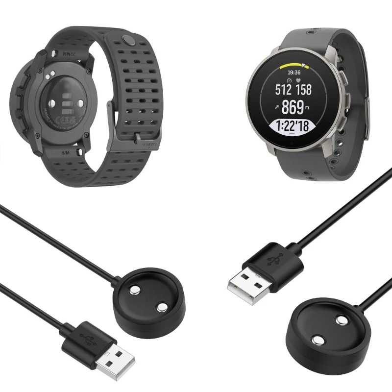 充電器電源アダプタ Suunto 9 ピークプロ充電クレードルケーブルドック SUUNTO 垂直レーススマートウォッチ HolderStation