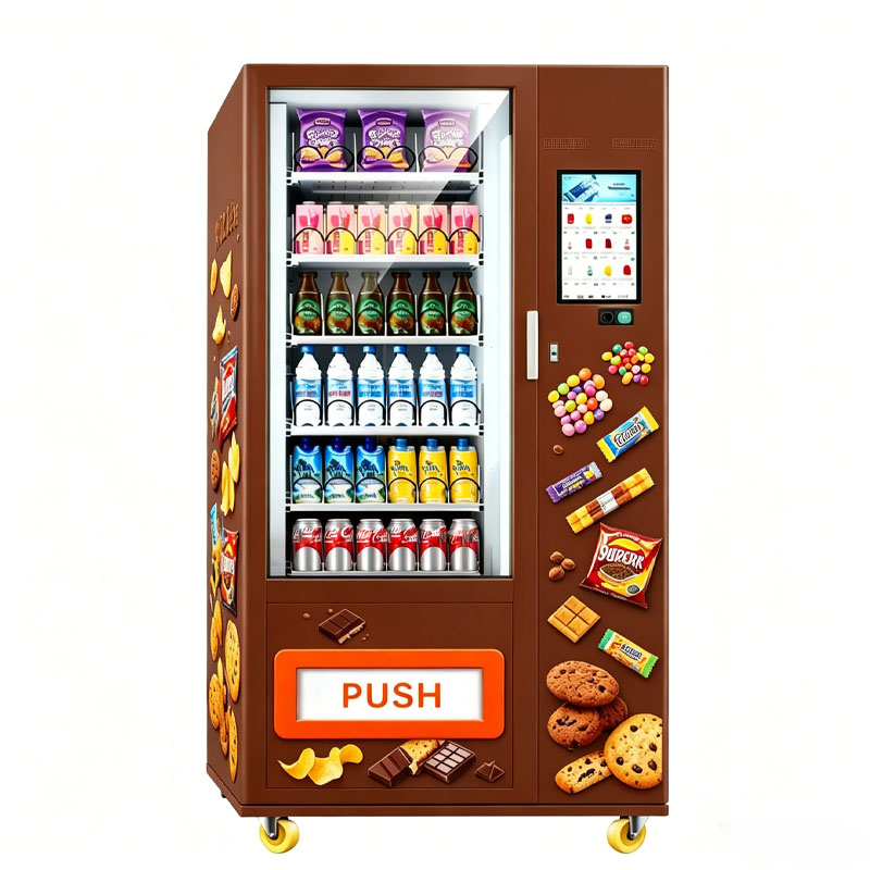 スナック飲料の自動販売機カスタマイズされたオフィス学校の卸売のための商業セルフサービスキオスク
