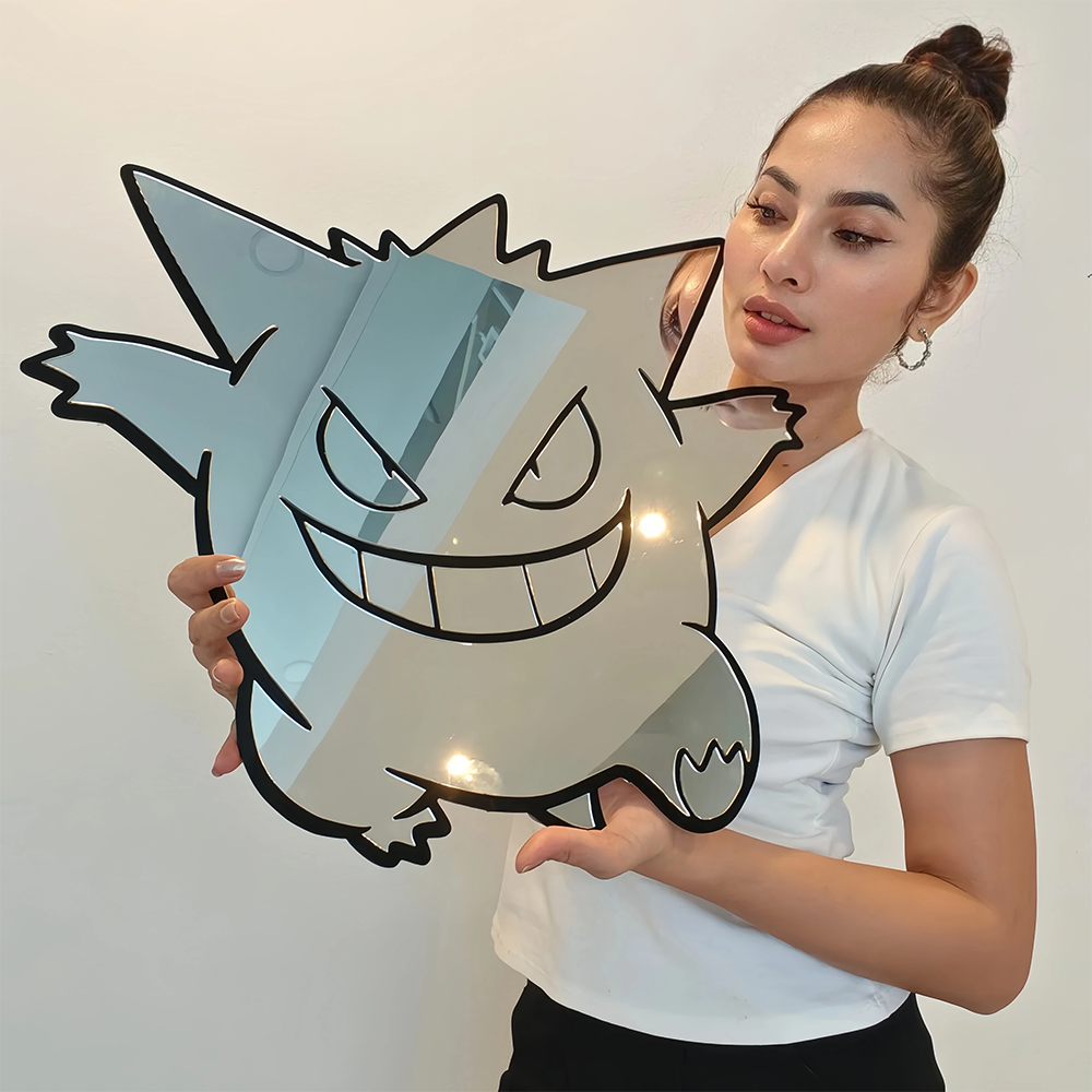 アニメミラーゲンガー/ピカチュウミラーワンピースドラゴンボール Z ポケモンあなたの部屋を生き生きとしたマンガのシーンに変えます