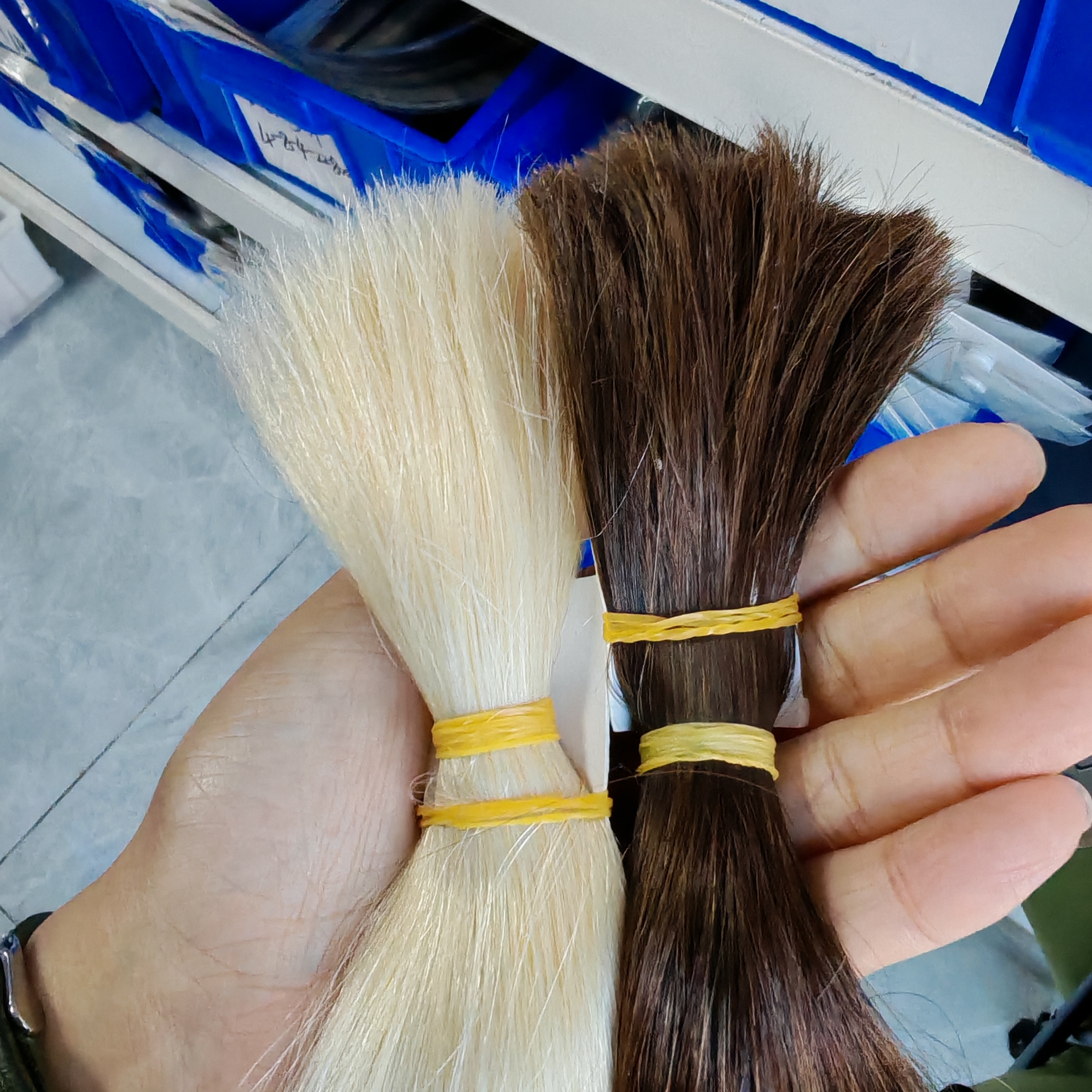 Moresoo ストレートバルクヘアエクステンション編組なし横糸ブラジルレミー 100% 本物の人毛女性のための 100 グラムナチュラル編組