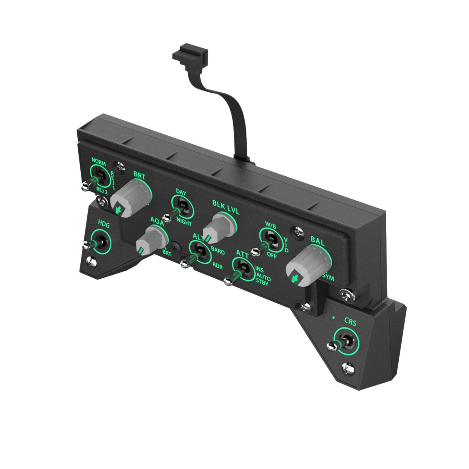 WINWING DCS 18-HUD 1 フライト コントロール パネル フロント パネル サポート SIMAPP プラグ アンド プレイ フライト シミュレーター用