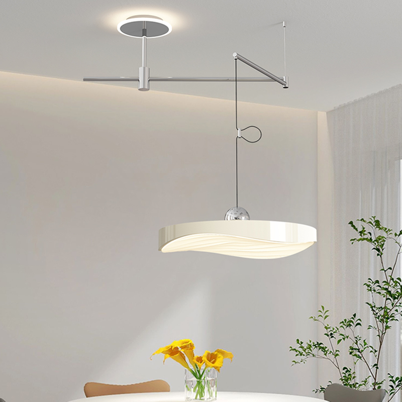 現代の取り外し可能な LED シャンデリアオフィス研究ダイニングテーブル家の装飾ペンダントライト光沢寝室屋内照明器具