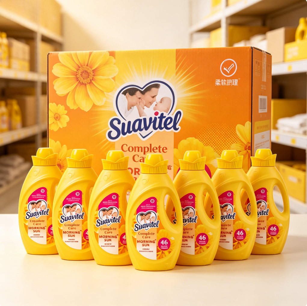 Warm Morning Sun aroma all-in-one liquid laundry fabric softener conditioner | Smooth all kinds of textiles and leave clothes with cozy long-lasting fresh fragrance
