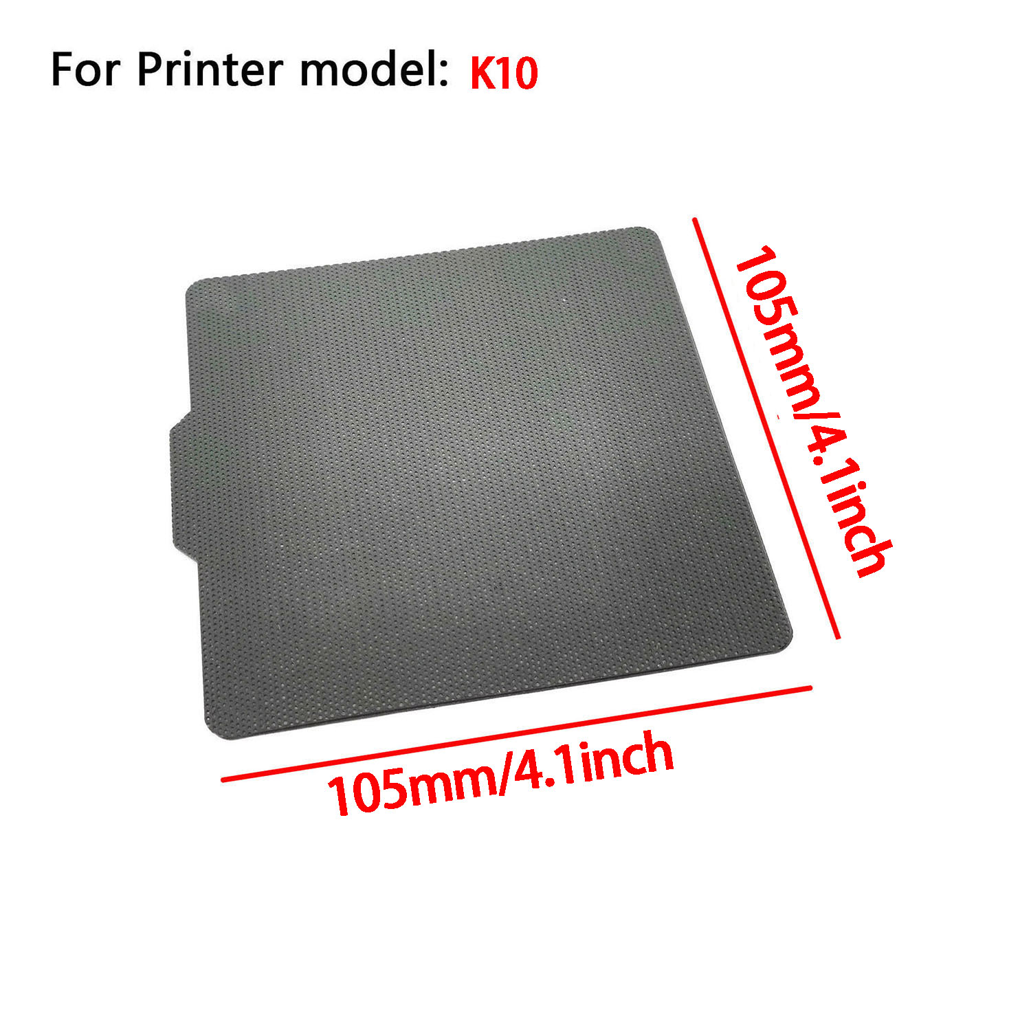 Easythreed K10 3D プリンター用プラットフォーム 3 個