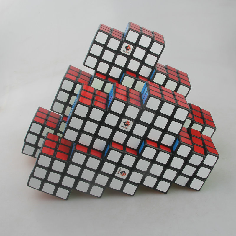 [知恵] 3x3 シャムキューブパズル 3 連結 6 4 連結 6 5 連結 6 連結キューブ 回転制限付きマジックキューブ