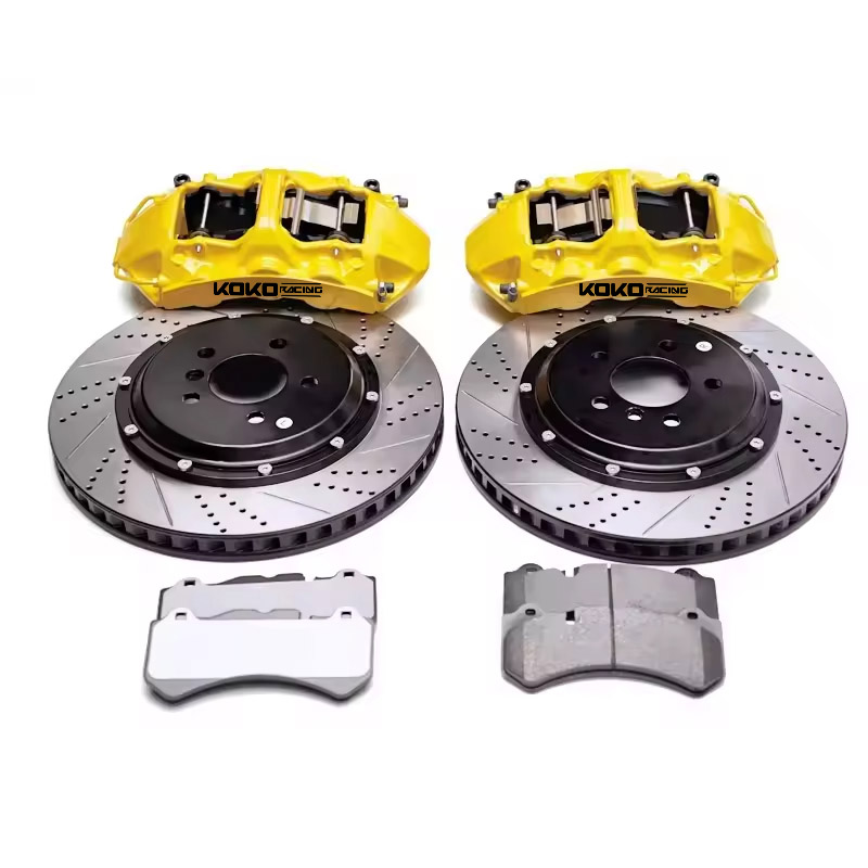 高性能レーシングブレーキシステムブレーキキット 6 ポットキャリパーフィット R18 R19 インチホイールゴルフ Mk2 Mk5 Mk6 Mk7