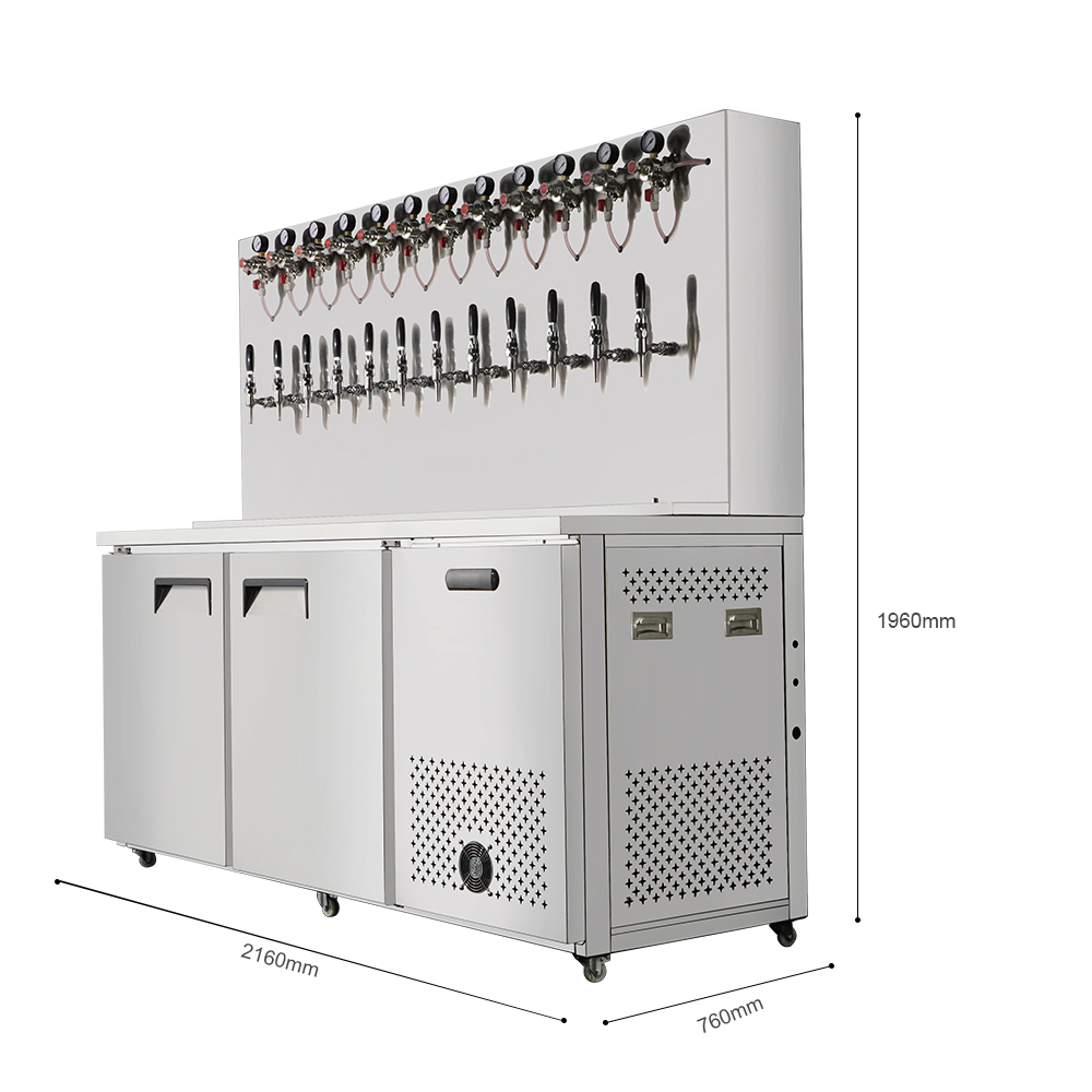 業務用空冷ビール冷蔵庫 ビールクーラー パブ機器 ビール冷凍庫 ビール樽 ビール機器 ビール冷却機